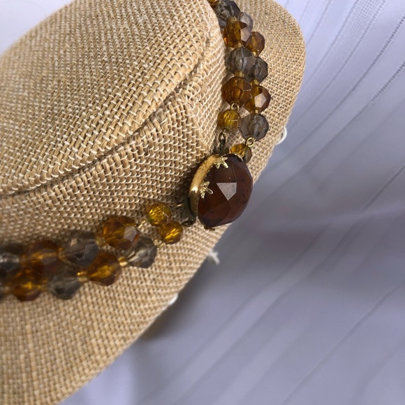 Vtg German Double Strand Necklace - Picture 2 of 10